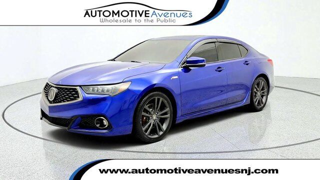 2019 Acura TLX w/A-Spec Pkg Red Leather