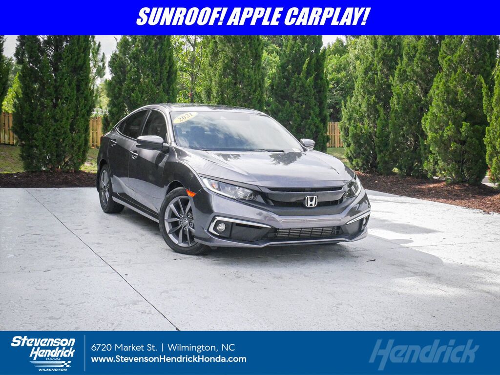 2021 Honda Civic Sedan EX — photo 1 of 7