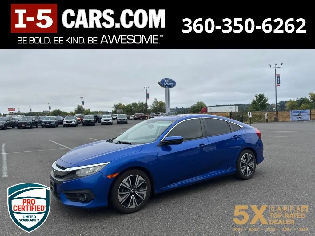 2016 Honda Civic EX-L — photo 1 of 10