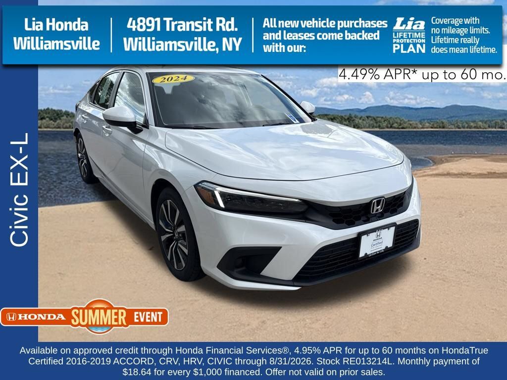 2024 Honda Civic Hatchback 1.5T EX-L — photo 1 of 7
