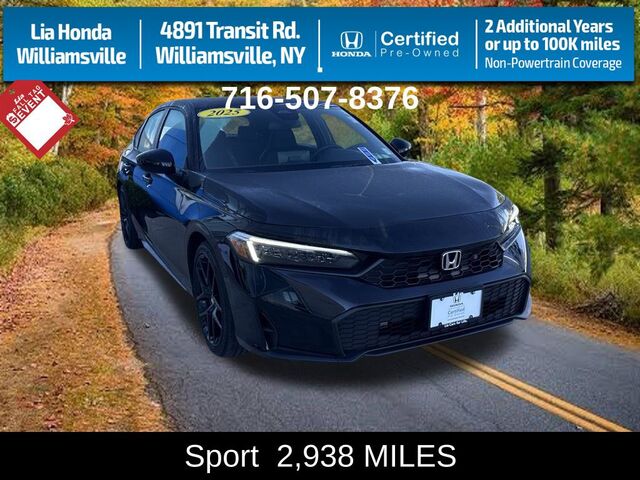 2025 Honda Civic Hatchback Sport