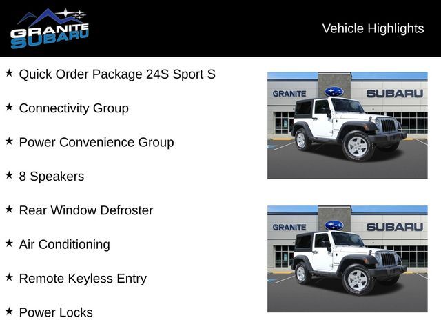 2018 Jeep Wrangler JK Sport