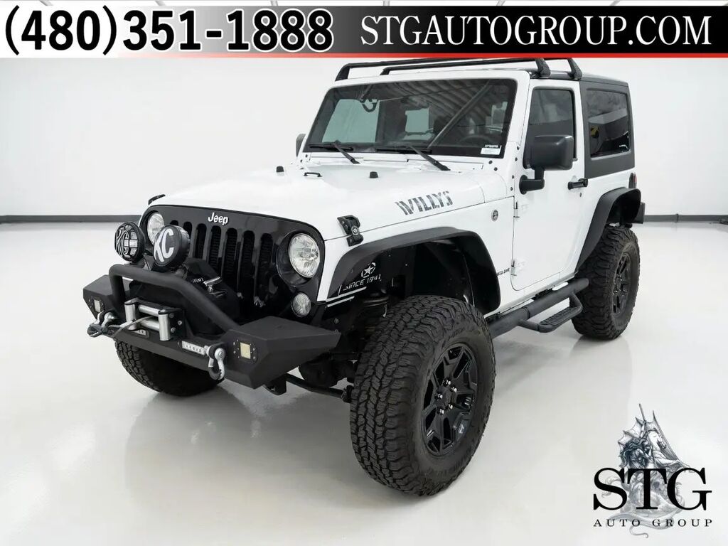 2017 Jeep Wrangler Willys Wheeler — photo 1 of 13