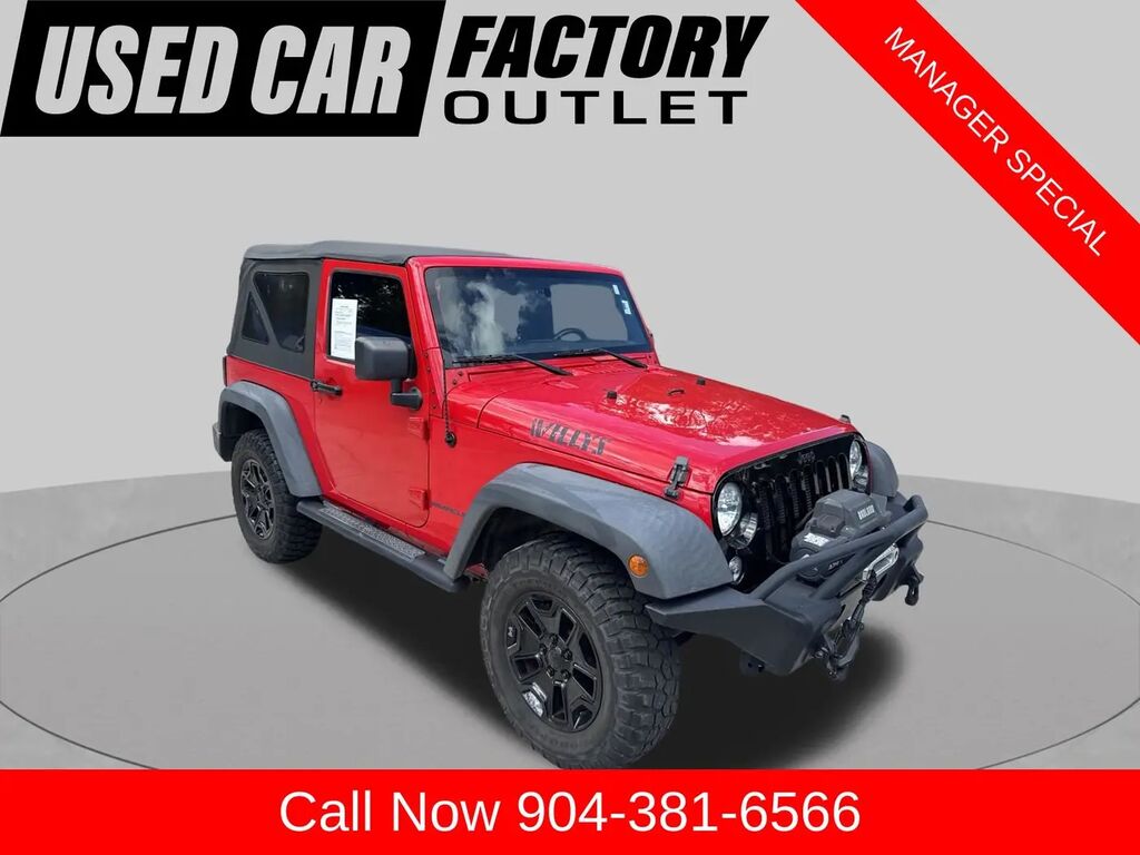 2016 Jeep Wrangler Sport — photo 1 of 13