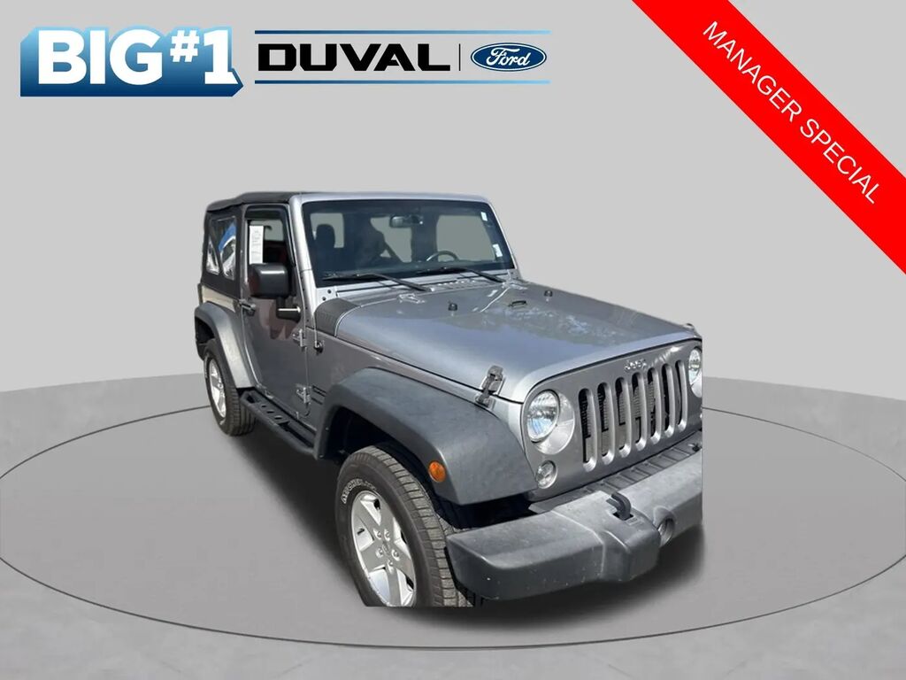 2017 Jeep Wrangler Sport — photo 1 of 13