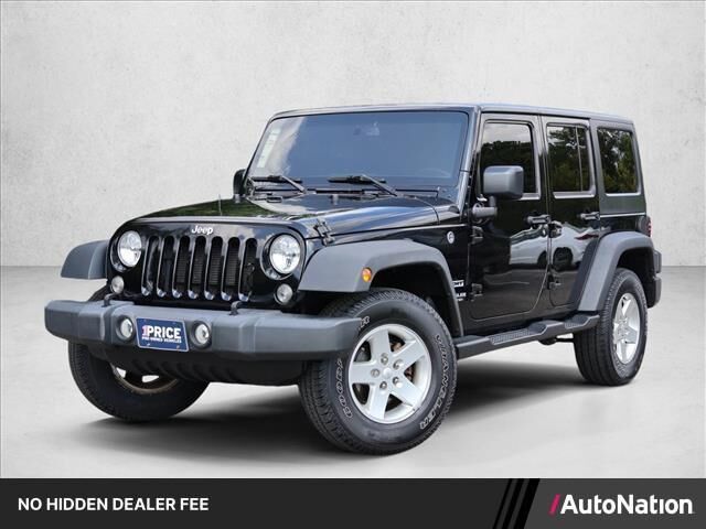 2016 Jeep Wrangler Unlimited Sport — photo 1 of 13