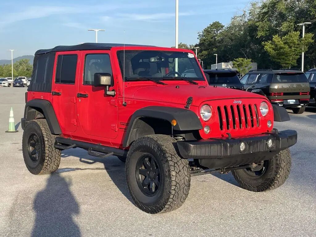 2018 Jeep Wrangler JK Unlimited Sport — photo 1 of 13