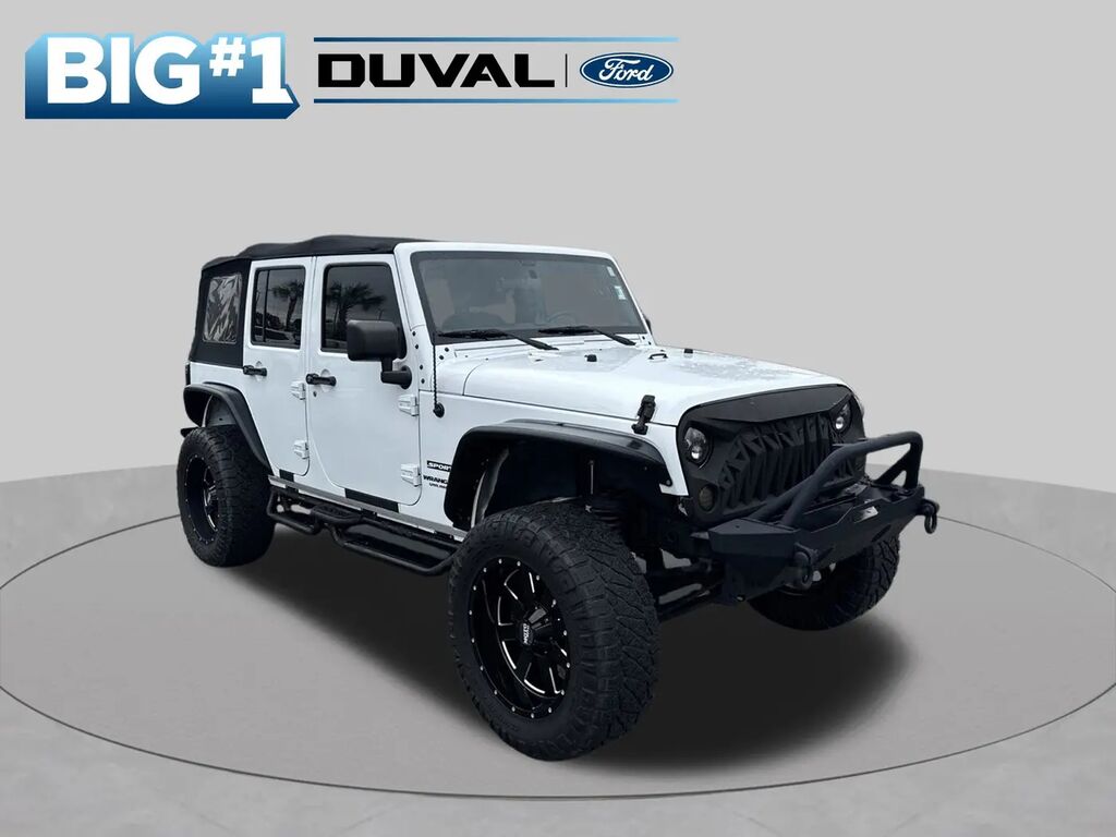 2017 Jeep Wrangler Unlimited Sport — photo 1 of 13