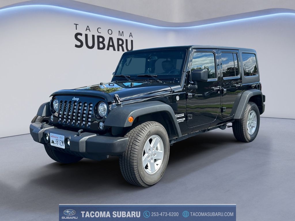 2017 Jeep Wrangler Unlimited Unlimited Sport — photo 1 of 13