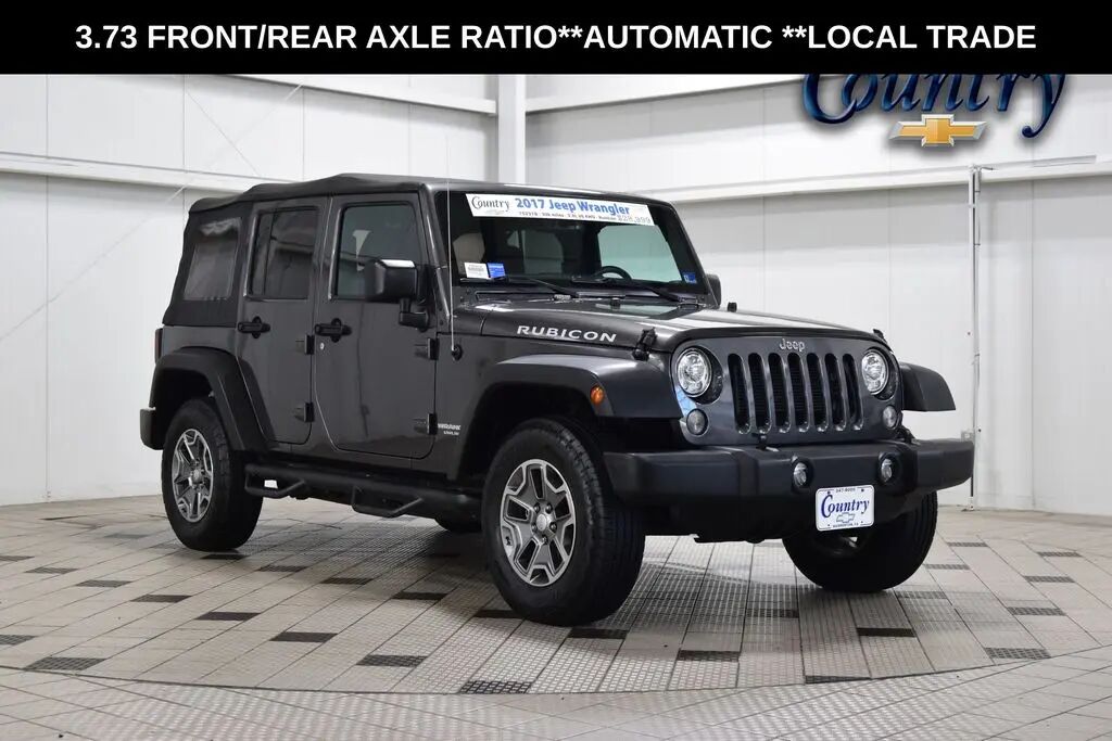 2017 Jeep Wrangler Unlimited Rubicon — photo 1 of 13