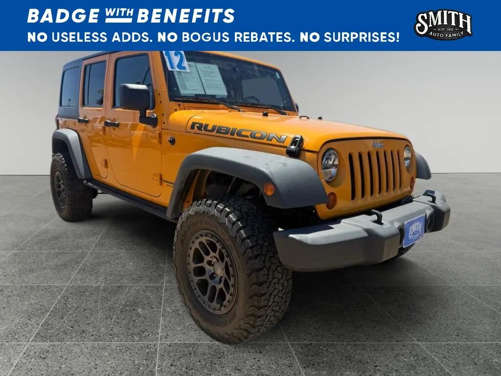 2012 Jeep Wrangler Unlimited Rubicon — photo 1 of 12
