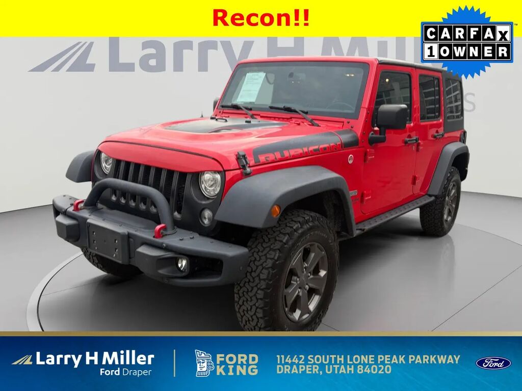 2017 Jeep Wrangler Unlimited Rubicon — photo 1 of 13