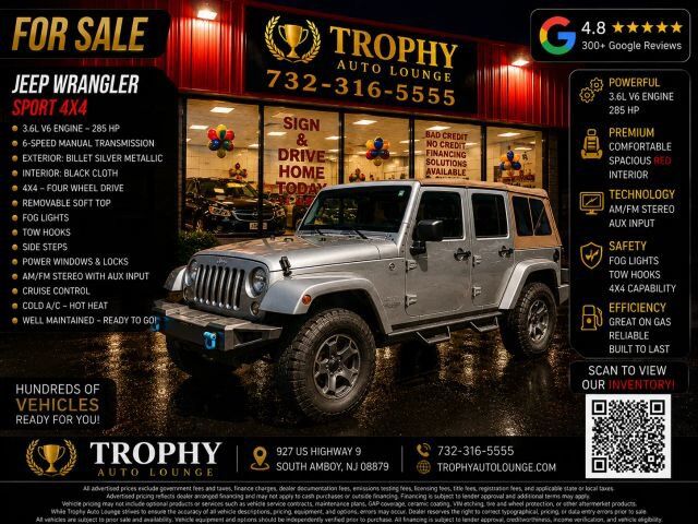 2016 Jeep Wrangler Unlimited Sahara — photo 1 of 8