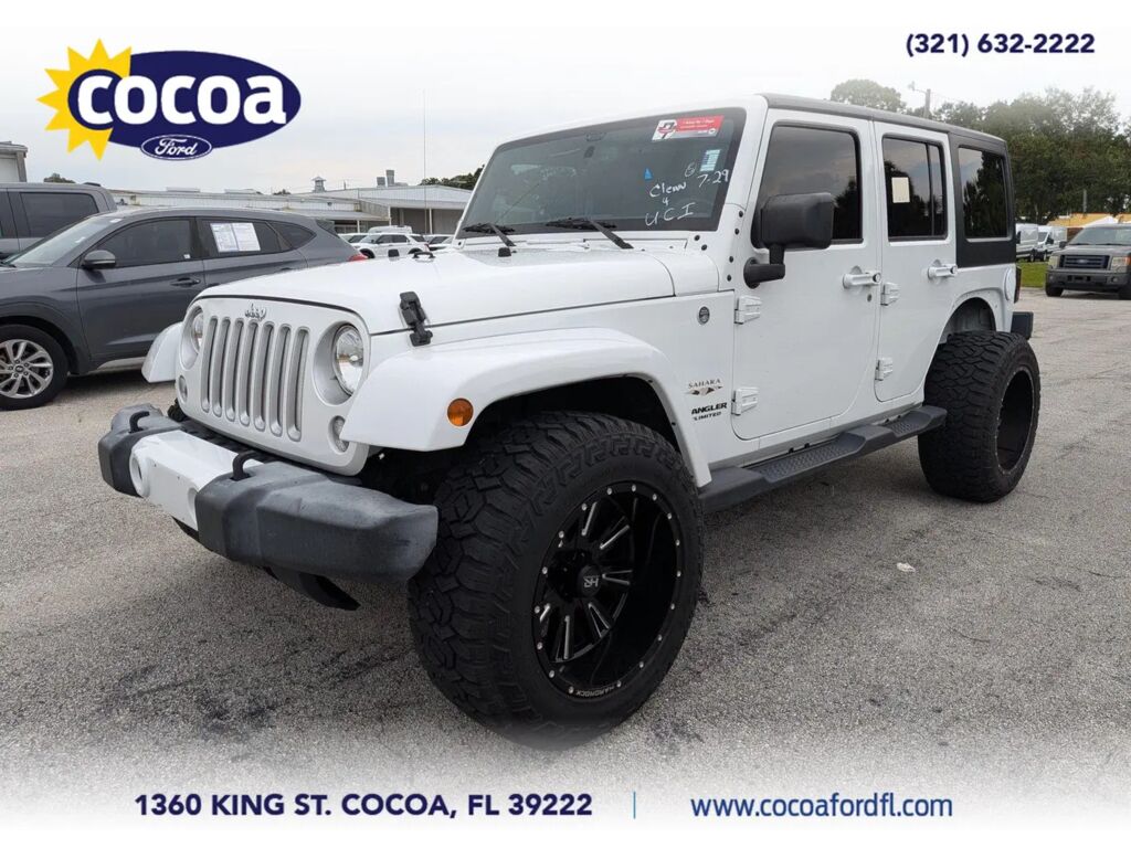 2016 Jeep Wrangler Unlimited Sahara — photo 1 of 6
