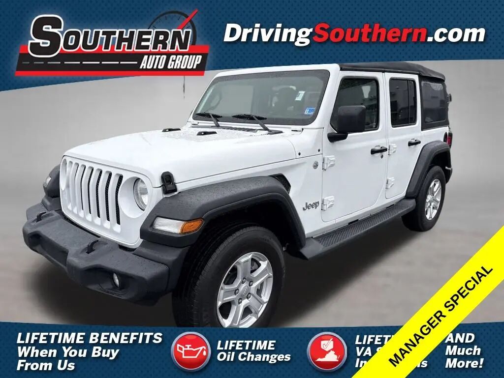 2019 Jeep Wrangler Unlimited Sport — photo 1 of 13