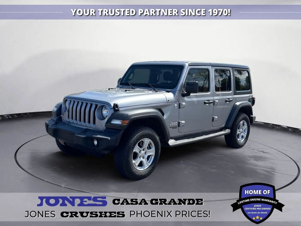 2019 Jeep Wrangler Unlimited Sport — photo 1 of 12
