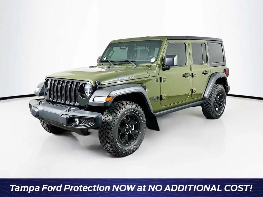2022 Jeep Wrangler Unlimited Sport — photo 1 of 26