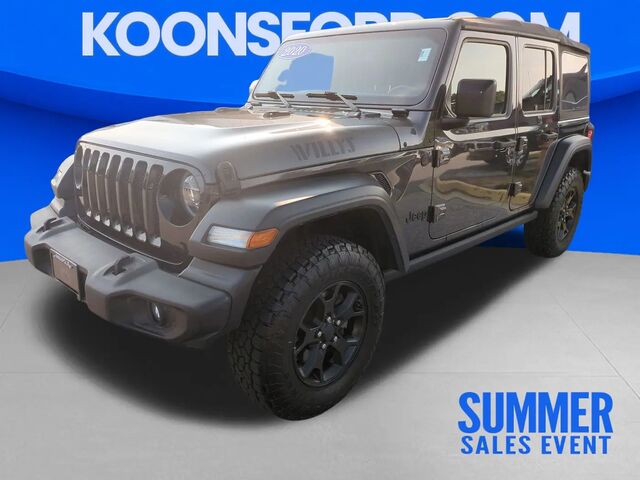 2020 Jeep Wrangler Unlimited Sport