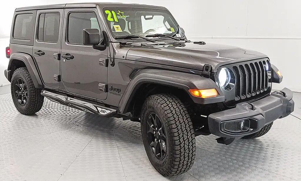 2021 Jeep Wrangler Unlimited Sport — photo 1 of 13