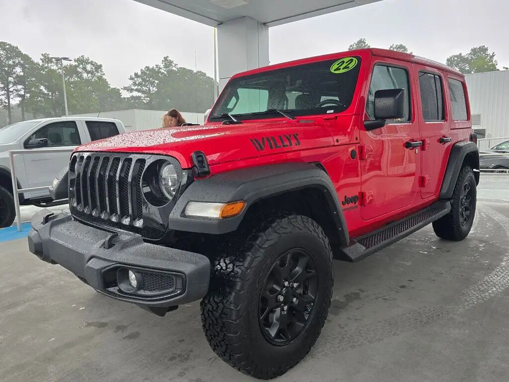 2022 Jeep Wrangler Unlimited Sport — photo 1 of 13