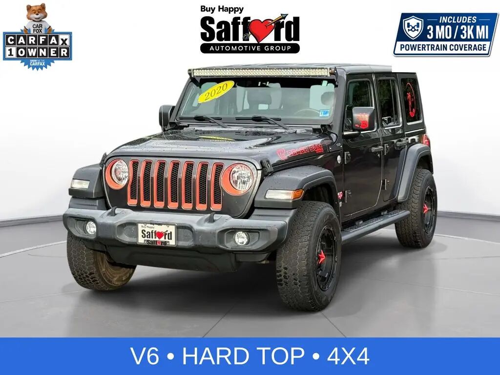 2020 Jeep Wrangler Unlimited Sport — photo 1 of 13
