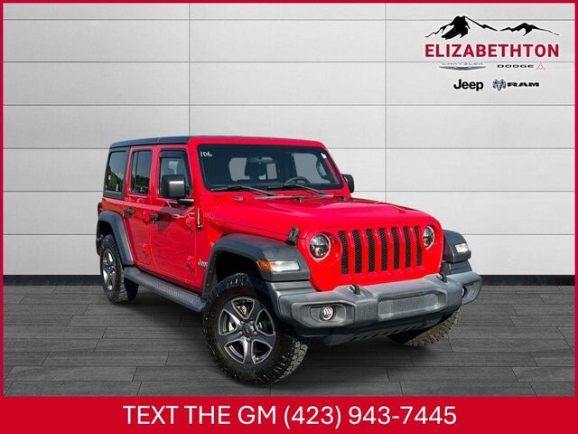 2018 Jeep Wrangler Unlimited Sport S