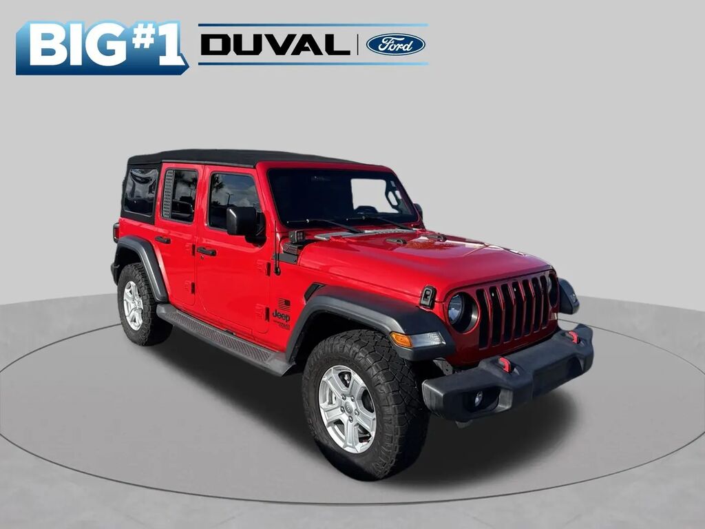 2018 Jeep Wrangler Unlimited Sport — photo 1 of 13