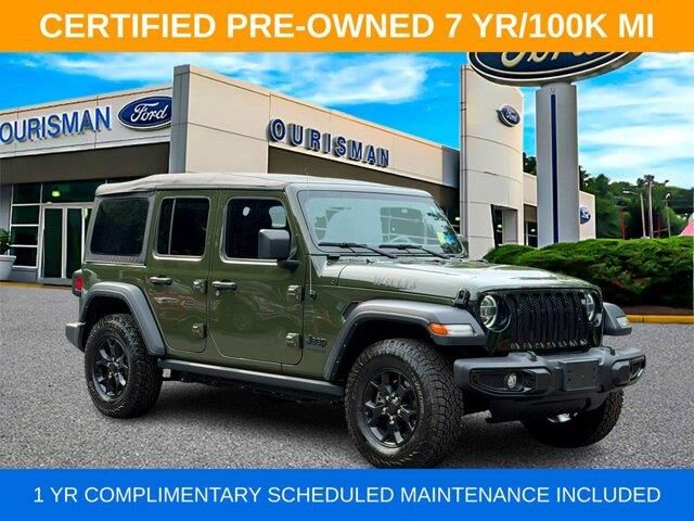 2022 Jeep Wrangler Unlimited Sport — photo 1 of 13