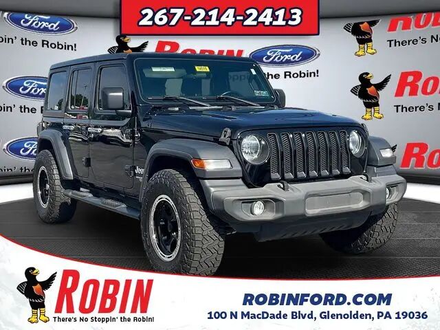 2018 Jeep Wrangler Unlimited Sport — photo 1 of 13