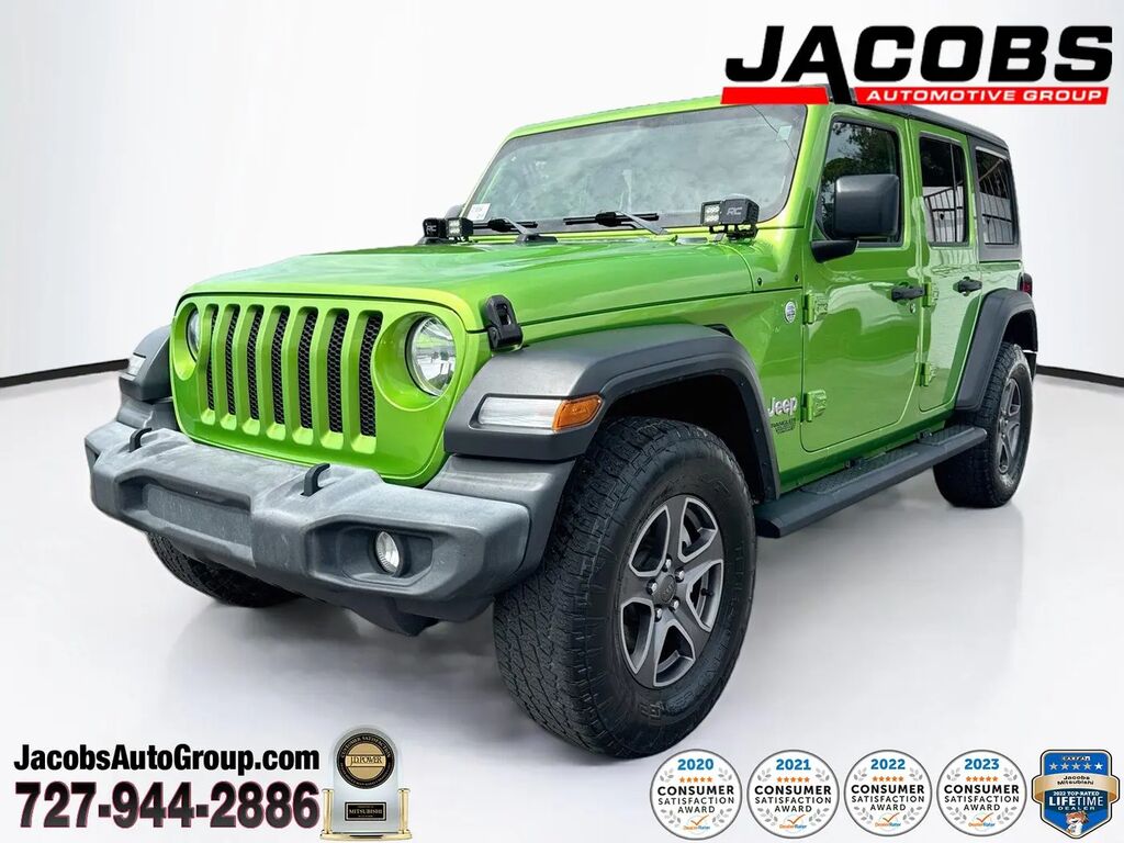 2018 Jeep Wrangler Unlimited Sport S — photo 1 of 13