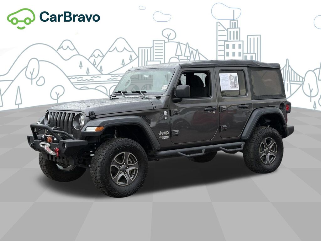 2018 Jeep Wrangler Unlimited Sport S 4x4 — photo 1 of 6