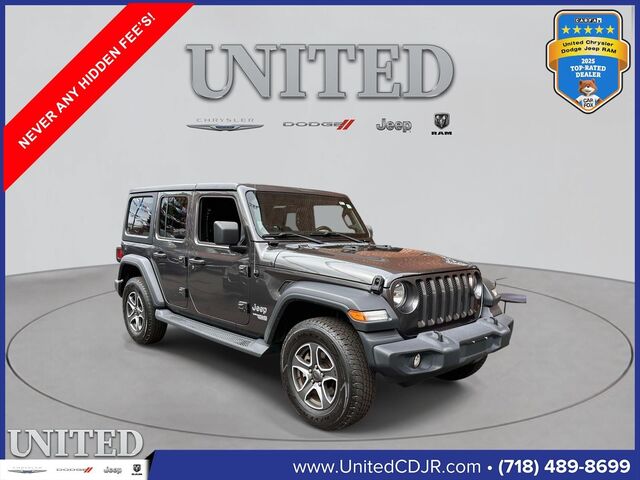 2020 Jeep Wrangler Unlimited Black and Tan