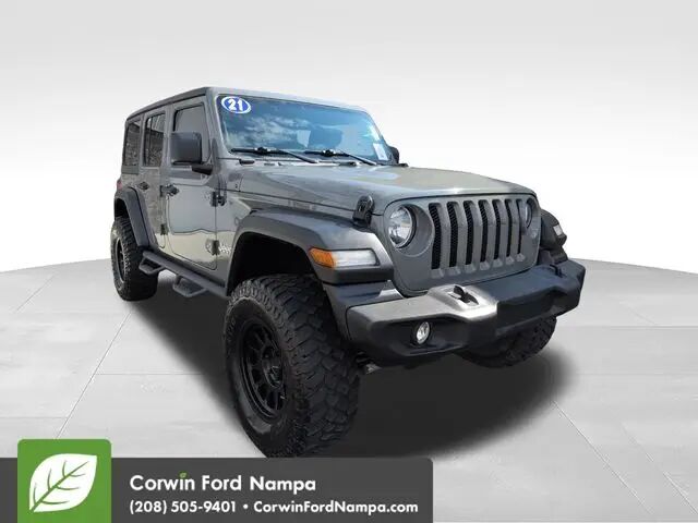 2021 Jeep Wrangler Unlimited Sport — photo 1 of 13