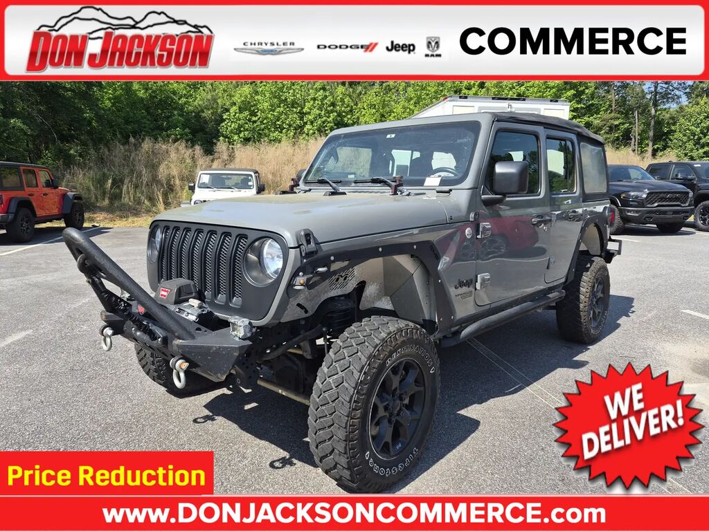 2021 Jeep Wrangler Unlimited Sport — photo 1 of 13