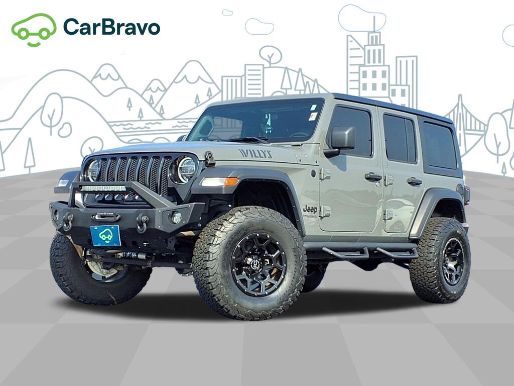 2020 Jeep Wrangler Unlimited Willys — photo 1 of 6
