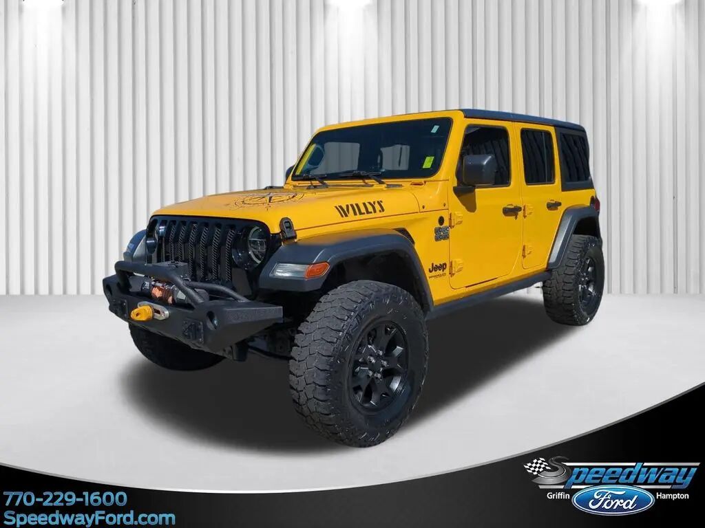 2020 Jeep Wrangler Unlimited Sport — photo 1 of 13