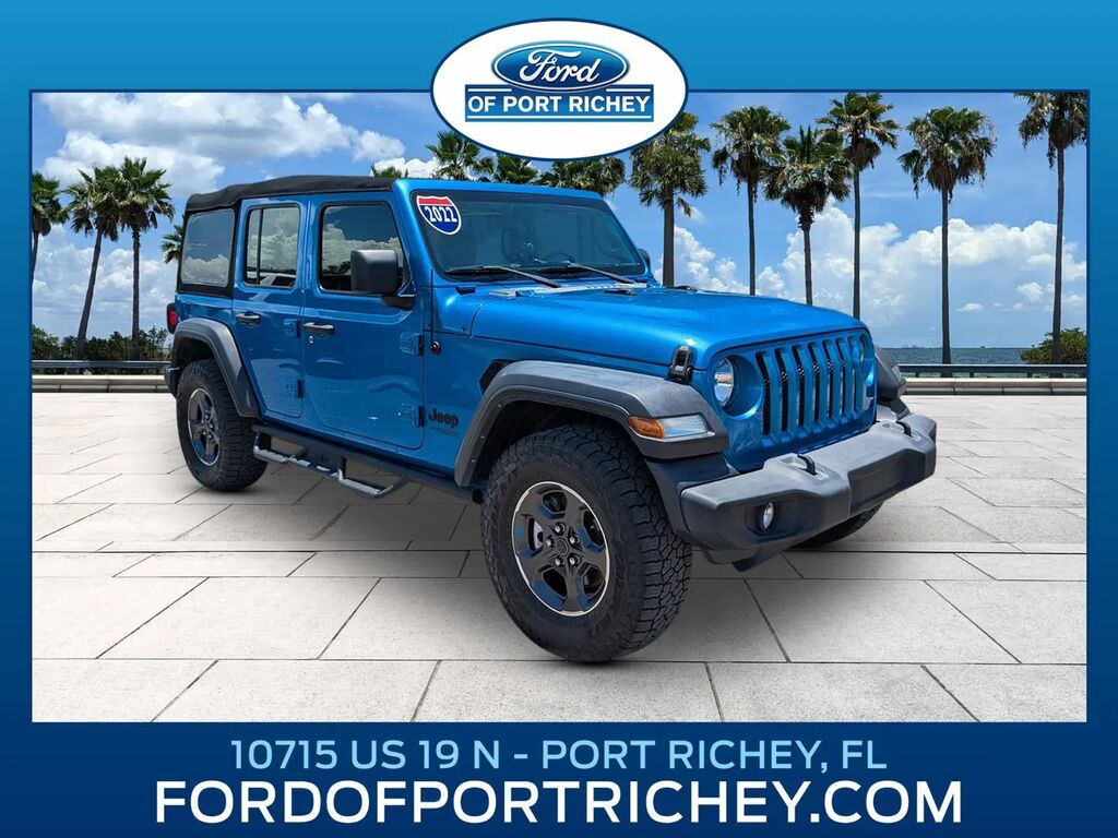 2022 Jeep Wrangler Unlimited Sport — photo 1 of 13