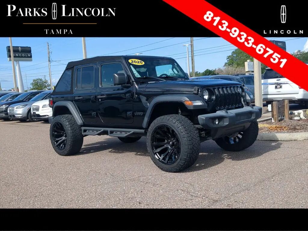 2020 Jeep Wrangler Unlimited Sport — photo 1 of 13