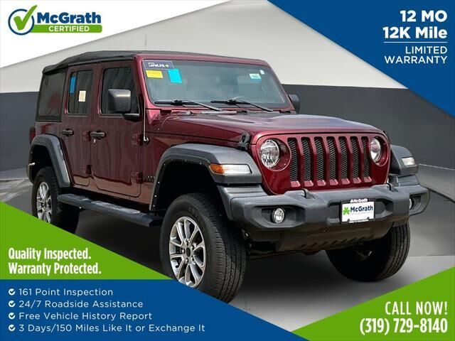 2021 Jeep Wrangler Unlimited Sport — photo 1 of 13