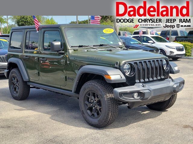 2022 Jeep Wrangler Unlimited Willys