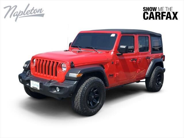 2022 Jeep Wrangler Unlimited Sport — photo 1 of 13