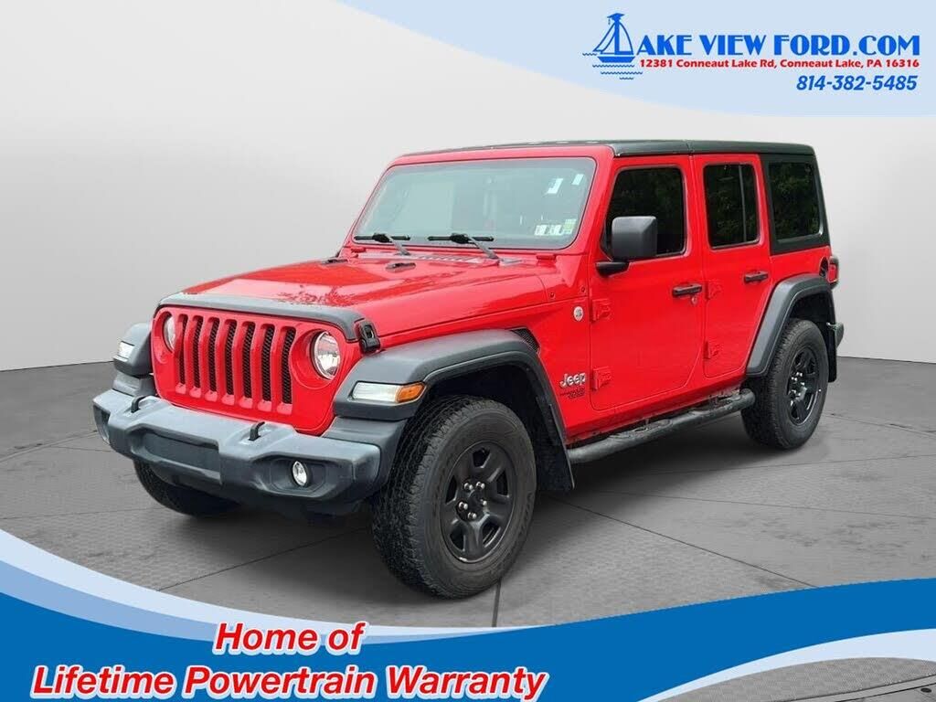 2018 Jeep Wrangler Unlimited Sport — photo 1 of 1