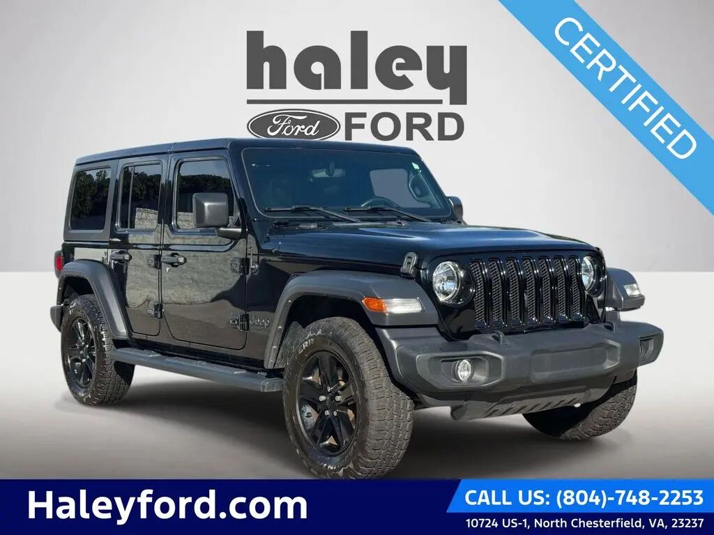 2022 Jeep Wrangler Unlimited Sport — photo 1 of 13