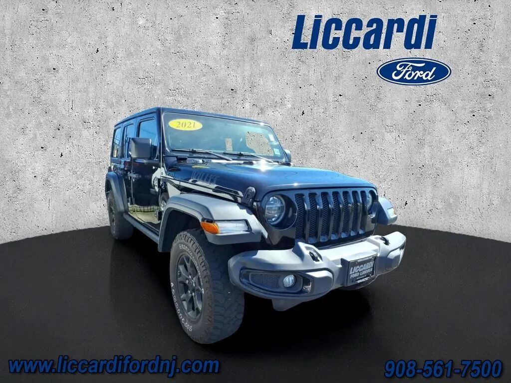 2021 Jeep Wrangler Unlimited Sport — photo 1 of 13