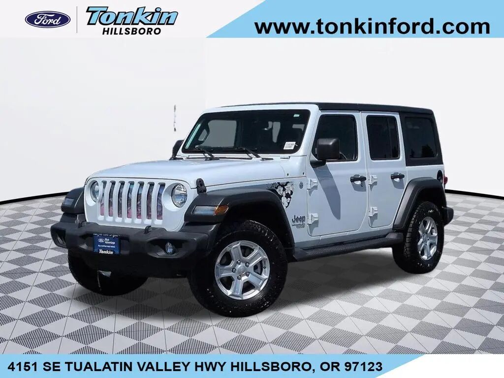 2020 Jeep Wrangler Unlimited Sport — photo 1 of 13