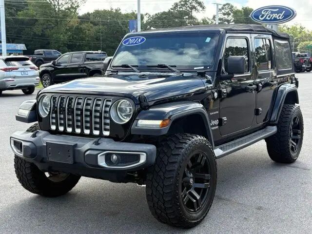2018 Jeep Wrangler Unlimited Sahara — photo 1 of 13