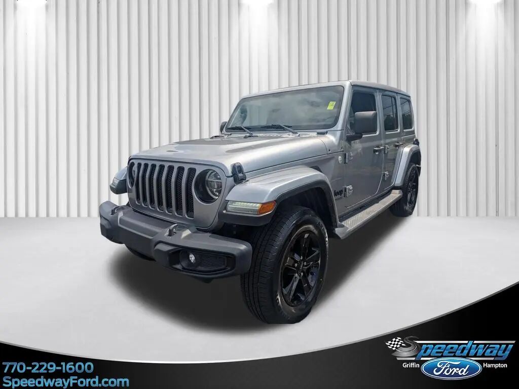 2020 Jeep Wrangler Unlimited Sahara — photo 1 of 13