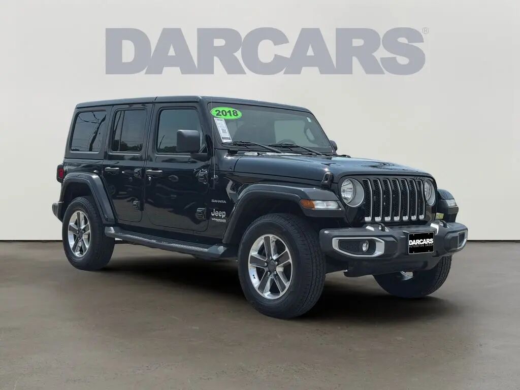 2018 Jeep Wrangler Unlimited Sahara — photo 1 of 13