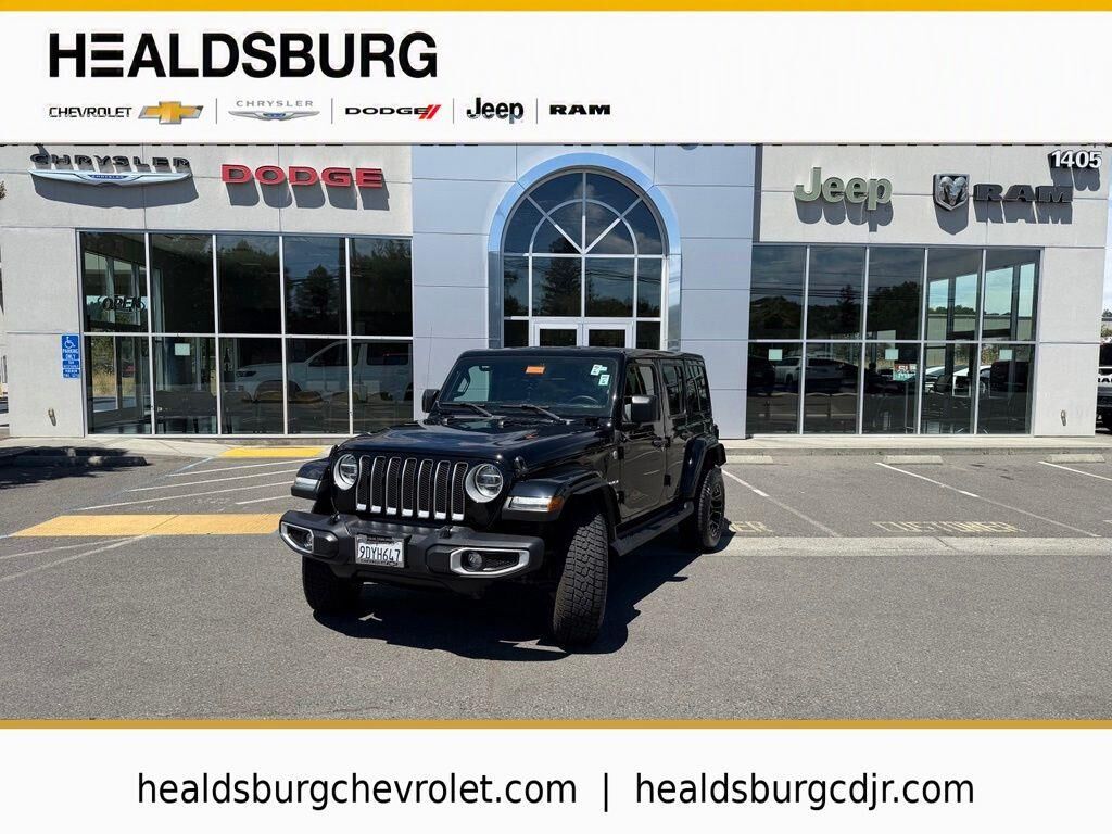 2022 Jeep Wrangler Unlimited Sahara — photo 1 of 13
