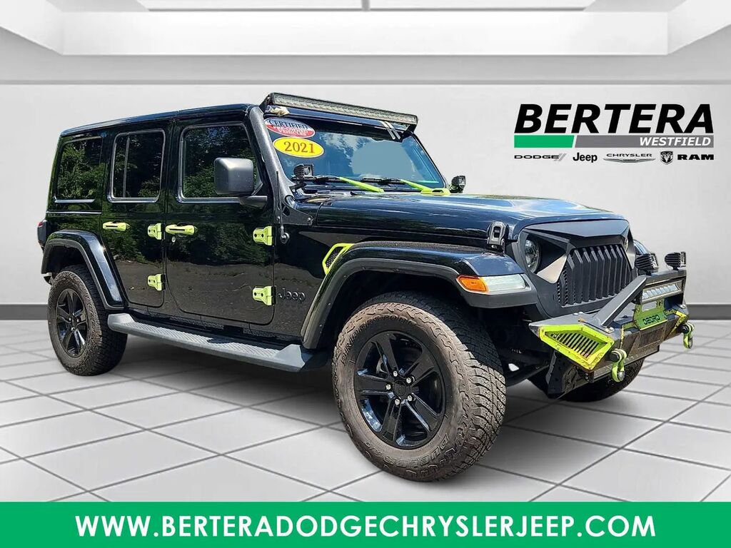 2021 Jeep Wrangler Unlimited Sahara — photo 1 of 13